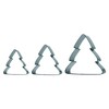PME CH24CCC110 Cookie Cutters, Christmas Trees (Set of 3), Steel