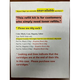 AAATONER (120g x 4) Toner Refill ONLY for Xerox C230, C235, C235 – 2 times