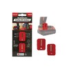 StealthMounts Red Stubby Bit Holder compatible with Miulwaukee M18-2 Pack