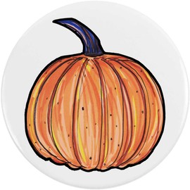Azeeda 77 mm Pumpkin Pin Badge Button: Keep Calm BB00049855)