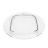 Cat Door for Interior Exterior Doors Transparent 4 Way Locks