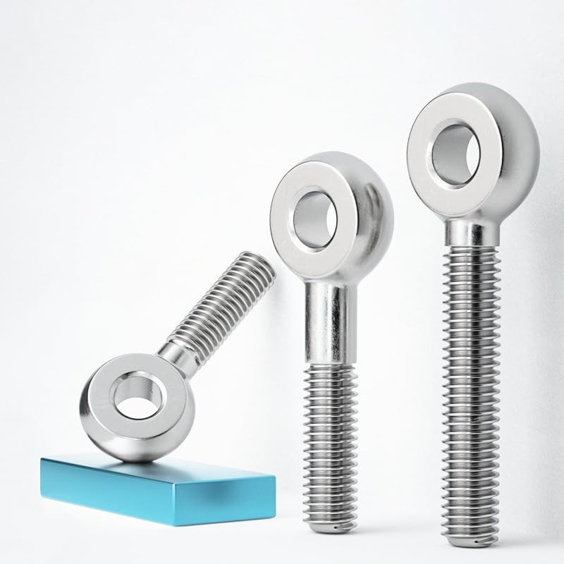binifiMux 6pcs 304 Stainless Steel M8 x 50mm Machinery Shoulder