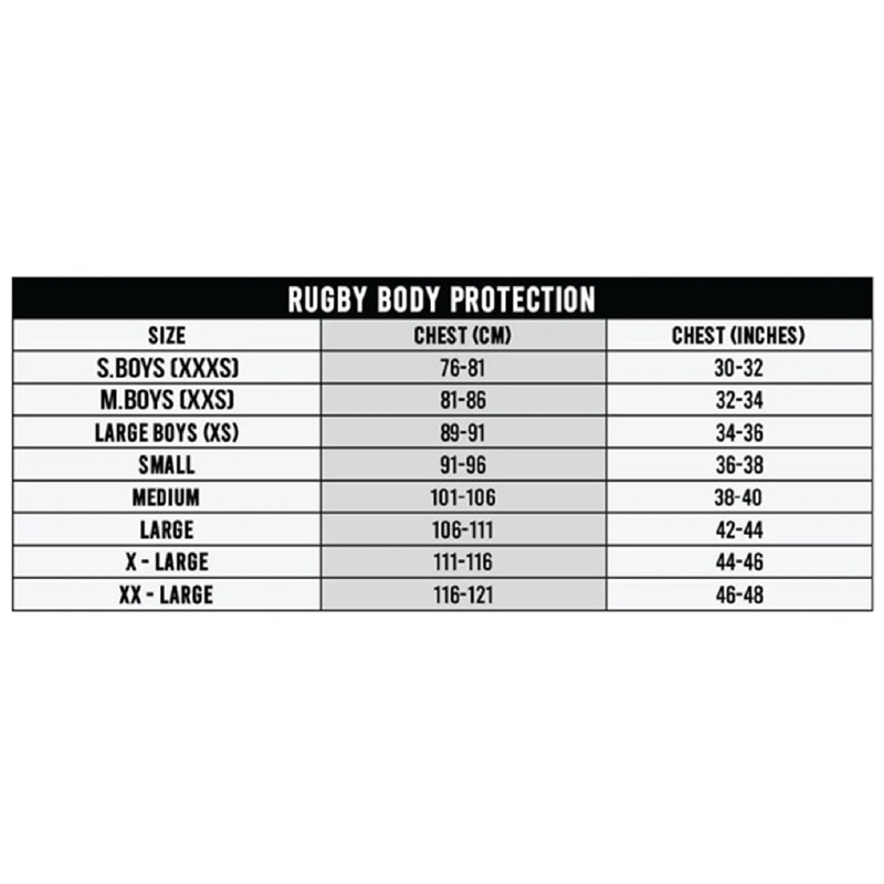 Optimum Unisex Junior Origin Protective Top Shoulder Pads - Black/Red,