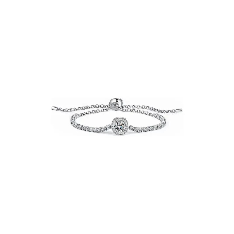 Pulseras Joyeria Plata925 Caja Para Regalo Aniversario Mujer