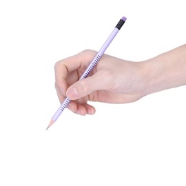 Lápices de Dibujo, 30 Piezas HB Lápiz de Forma Triangular para Niños, Antideslizante, Multicolor con Borrador, Niños, Estudiantes, Escritura, Herramientas de Dibujo, PapeleríaCarboncillos