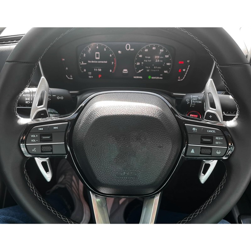 Aluminum Alloy Steering Wheel Shift Paddle Extension Cover is Suitable