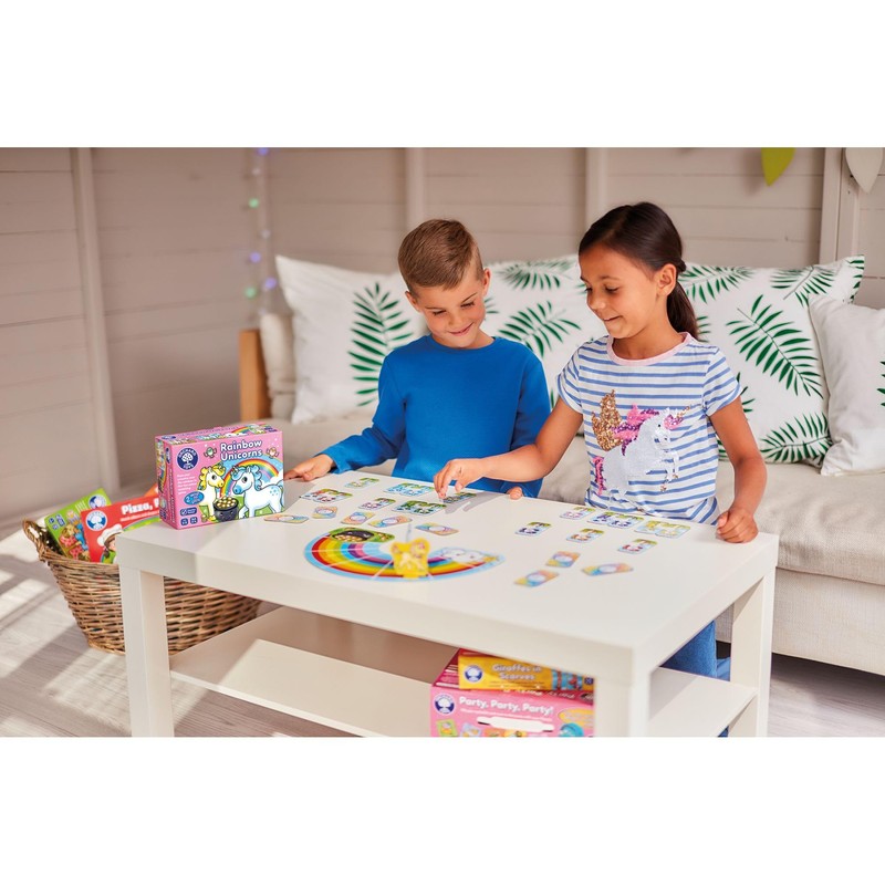 Orchard Toys Rainbow Unicorns - Educational Game to Adapt and