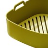 Air Fryer Silicone Liners Pot Thickened Heat Resistant Baking Basket