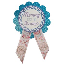 Little Dreamer Mommy & Daddy to Be Pin Dreamcatcher Baby Shower Pin for parents Pink Teal It's a Girl Sprinkle
