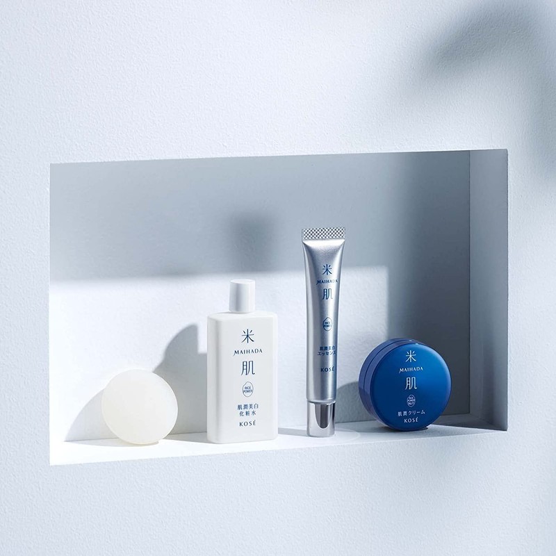 KOSE MAIHADA Moisturizing Whitening Feeling Set (14 Day Trial), Rice
