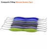 OROAX 7Pcs Dental Composite Filling Instruments Set - Silicone Handle
