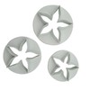 Calyx Leaf Fondant Cutter Set (Large) - 3 Sizes -