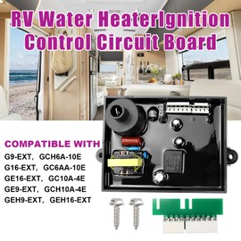 FEXON 91226 RV Water Heater Control Board, Fit for Atwood/Dometic/SVC AT93851 Circuit Combo Board for GE9-EXT/GCH6A-10E/GC6AA-10E/GC10A-4E Models