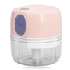 Electric Garlic Masher Mini Wireless Automatic Garlic Chopper for Kitchen