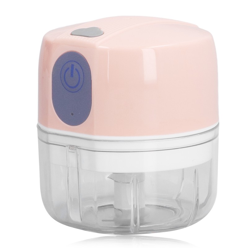 Electric Garlic Masher Mini Wireless Automatic Garlic Chopper for Kitchen