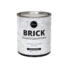 Giani Brick Transformations Whitewash Paint for Brick Walls and Fireplaces