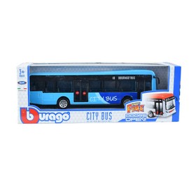 Bburago 15632102 BB 1:43 19 cm City Bus, Yellow, US: One Size