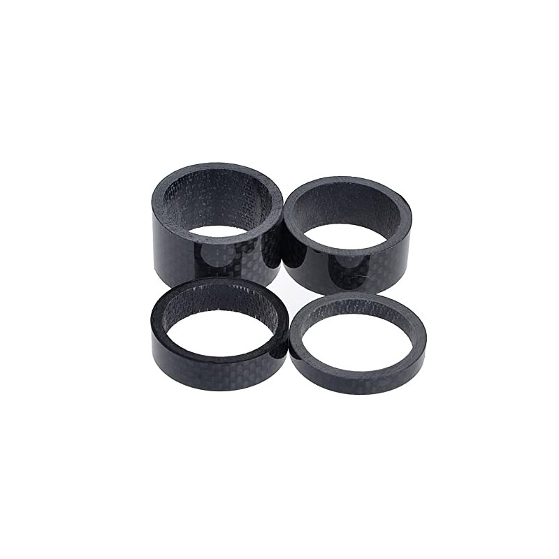 Ruifu 1 1/8" 5mm 10mm 15mm 20mm Carbon Fiber Washer
