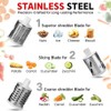 RJP Rotary Cheese Grater & Vegetable Slicer with Three Drum
