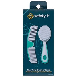 Safety 1st Easy Grip Brush and Comb, Colors May Vary