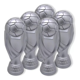 Farvisan 10 Pack Trofeo Copa Mundial Alcancía Vaso Fultbol 1.6l