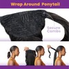 Sensationnel Lulu pony wrap hairextensions- 12 high heat synthetic yaki