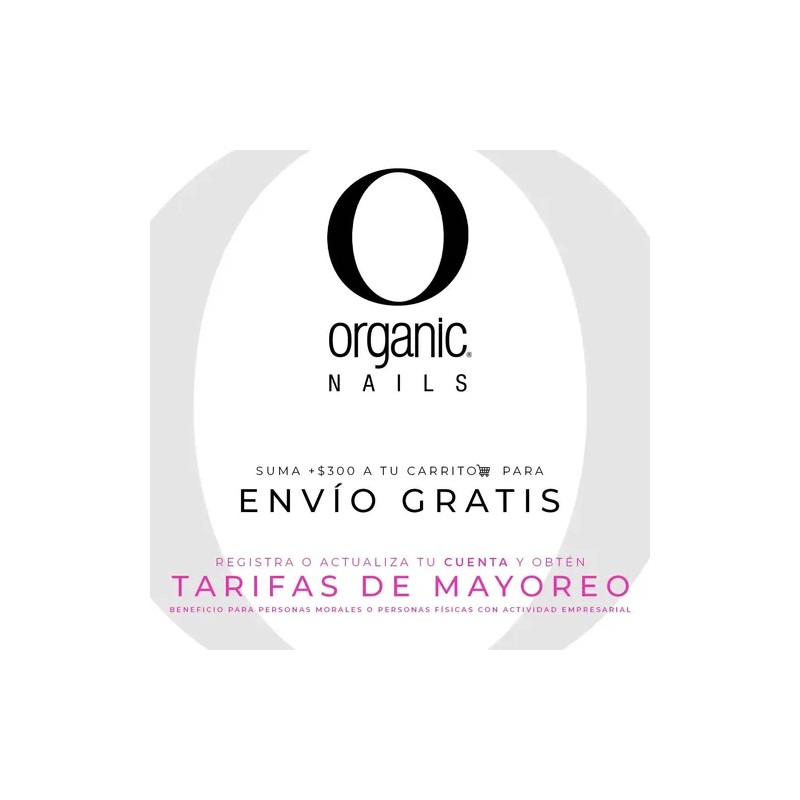 Rubber Organic Nails Pink Beige O Clear De 15ml A
