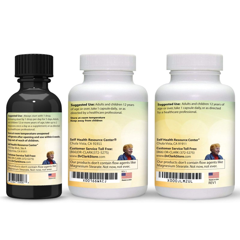 Dr Clark Store Intestine Support & Cleanse Kit - with