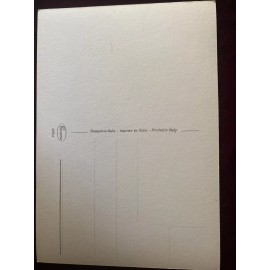 Vintage postcard "Happy new year" in Italian