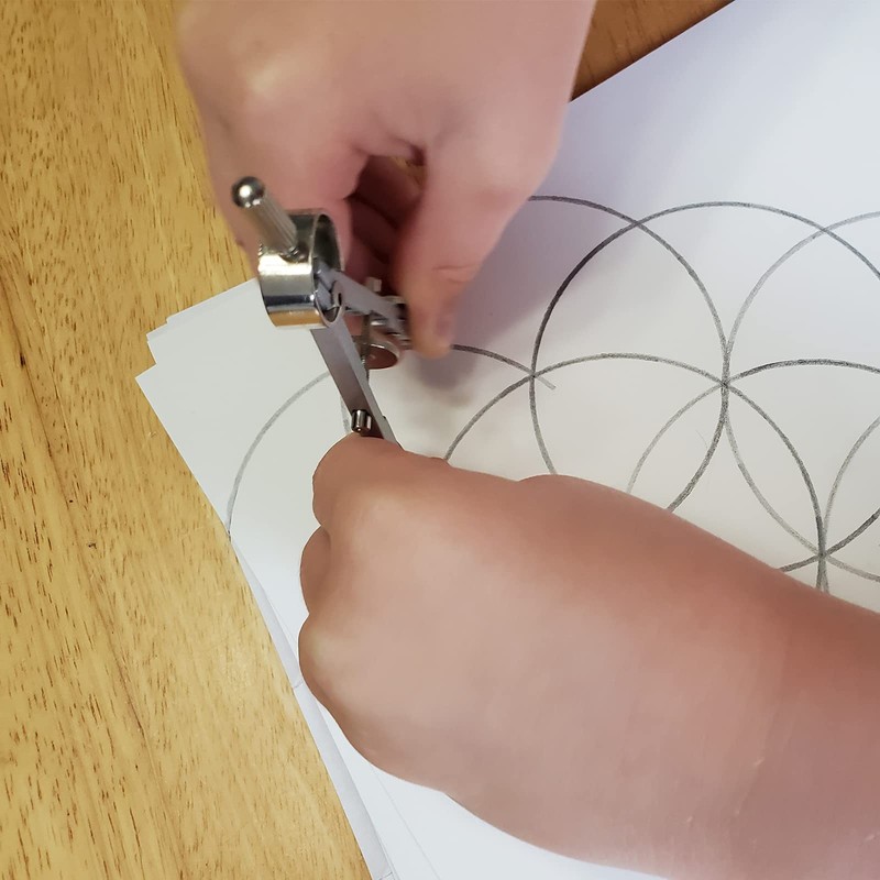 13 Pieces Geometry Set Compass Geometry Tools Math Compass and