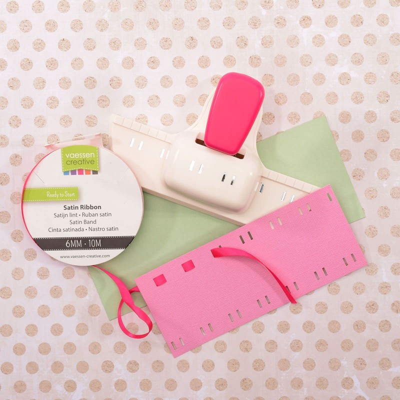 Vaessen Creative Border Punch - Ribbon Weave - 6,4 x