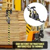 Motorcycle Tie Down Straps, Heavy Duty Ratchet Straps with Safety