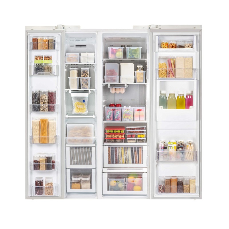 HAIM LIVING Silicook Flat Plastic Box for Kitchen for Kitchen&Refrigerator