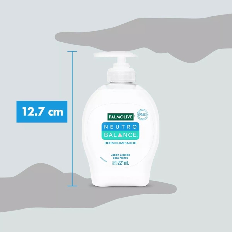 Palmolive Jabón Líquido Para Manos Palmolive Neutro Balance Dermolimpiador 221ml