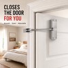 Adjustable Soft Close Door Closer, Stainless Steel Cabinet Damper Buffer