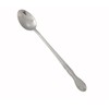 Winco 12-Piece Elegance Iced Teaspoon Set, 18-0 Stainless Steel,Silver