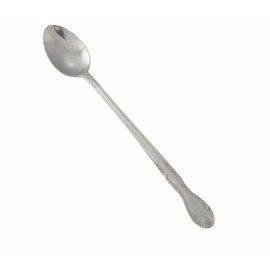 Winco 12-Piece Elegance Iced Teaspoon Set, 18-0 Stainless Steel,Silver