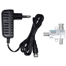 Axing TZU 110-04 DC Power Supply Kit Remote Power Supply 12 V Power Supply DVB-C SAT 5-2400 MHz