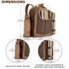Apollo Walker Picnic Backpack Bag for 4 Person with Cooler