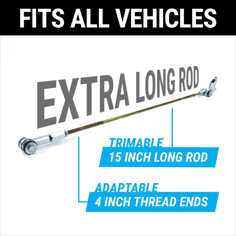 SLICK=SHIFT Adjustable GM Transmisson Column Shift Linkage Kit For TH350