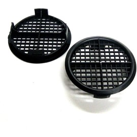 TIMCO Black Timloc Push-in Soffit Vents Pack of 10