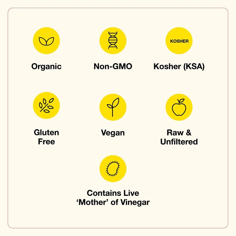 Bragg Organic Apple Cider Vinegar with the Mother, Raw and