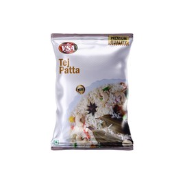 VSA Tej Patta Bay Leaf 50Gm Bay Whole Leaf (Leaves) Spice Hand Selected All Natural | Vegan | Indian Origin (Tej Patta)