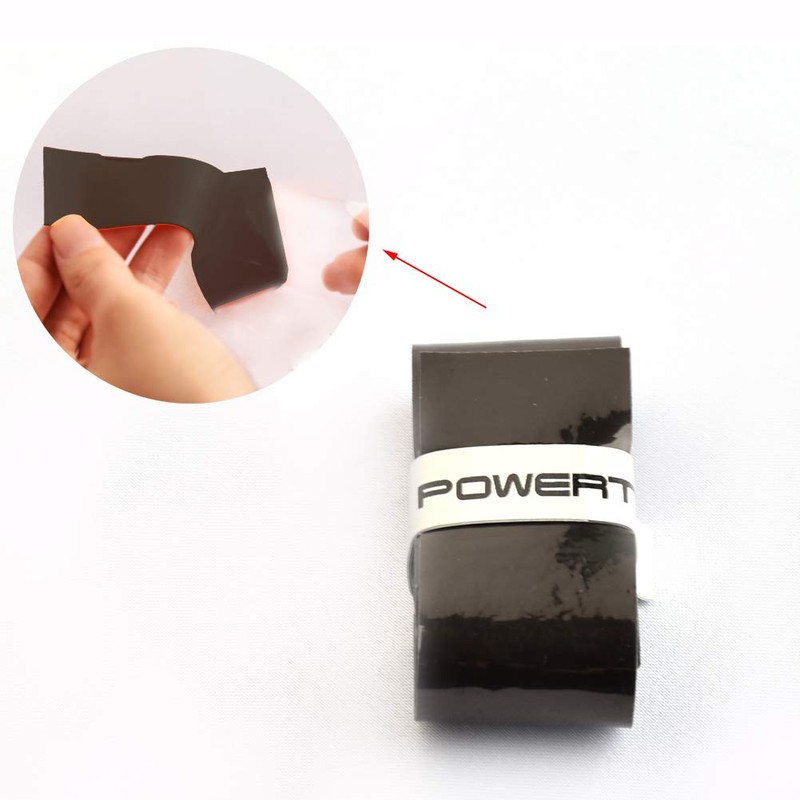 mike Powerti テニスラケット グリップテープ オーバーグリップ 粘着性オーバーグリップラップ スカッシュラケット ラケットボール バドミントン ピックルボールパドル