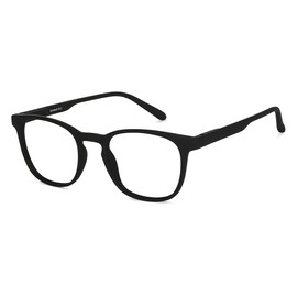 Lenskart Blu Hustlr | Peyush Bansal Glasses | Zero Power Bluecut & Antiglare Computer Eyeglasses | Black Full Rim Square | For Men & Women | Large | LB E14058