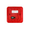 QWORK Fire Alarm, 12 / 24V DC Wired Sound and