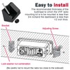 MMB-84 Flush Mount Kit, VHF Radio Flush Mount Bracket Fit