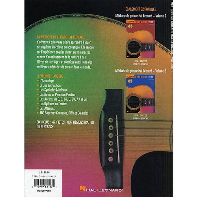 French Edition: Hal Leonard Methode de Guitare - Volume 1