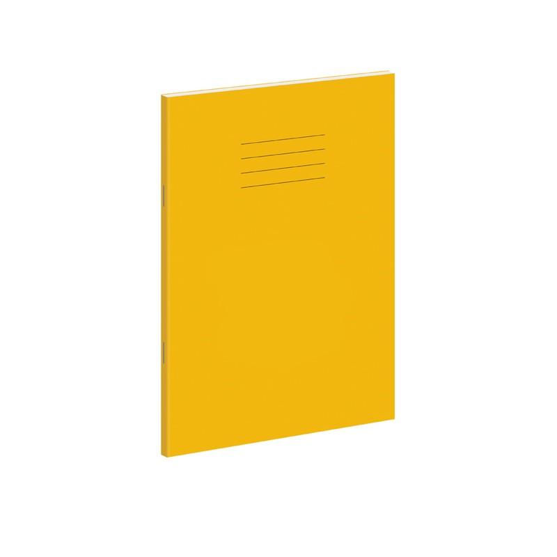 Hamelin A5 Exercise Books, 48 Pages, Yellow, Pack of 10