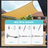 HOMPER Awning Mounting Kit, Awning Accessories Mounting for Square Triangular